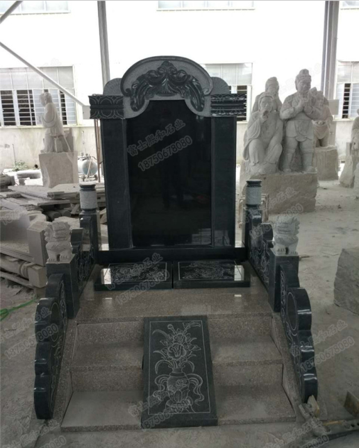 山西黑家族墓碑,陵园墓碑