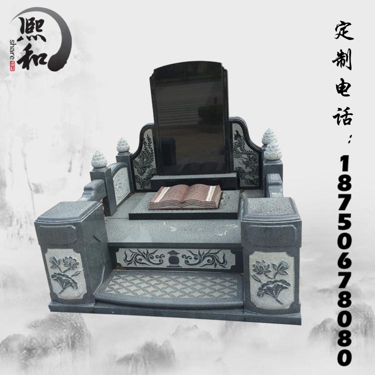 河南花岗岩墓碑石材，惠安墓碑厂家，墓碑套