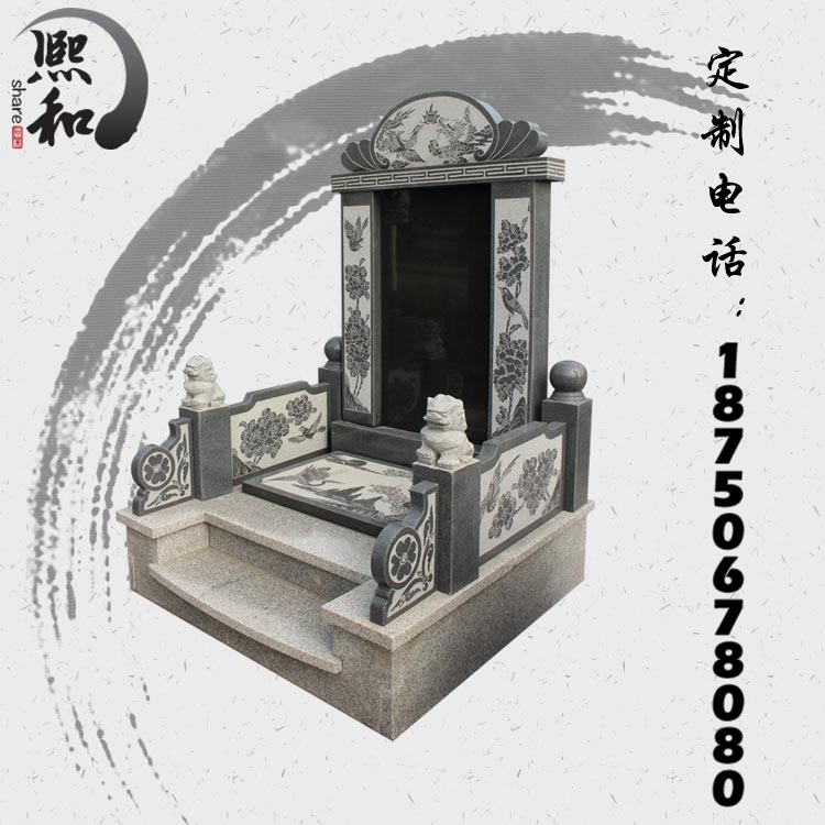 福建石碑雕刻厂，芝麻黑墓碑石材批发，墓碑石材雕刻视频