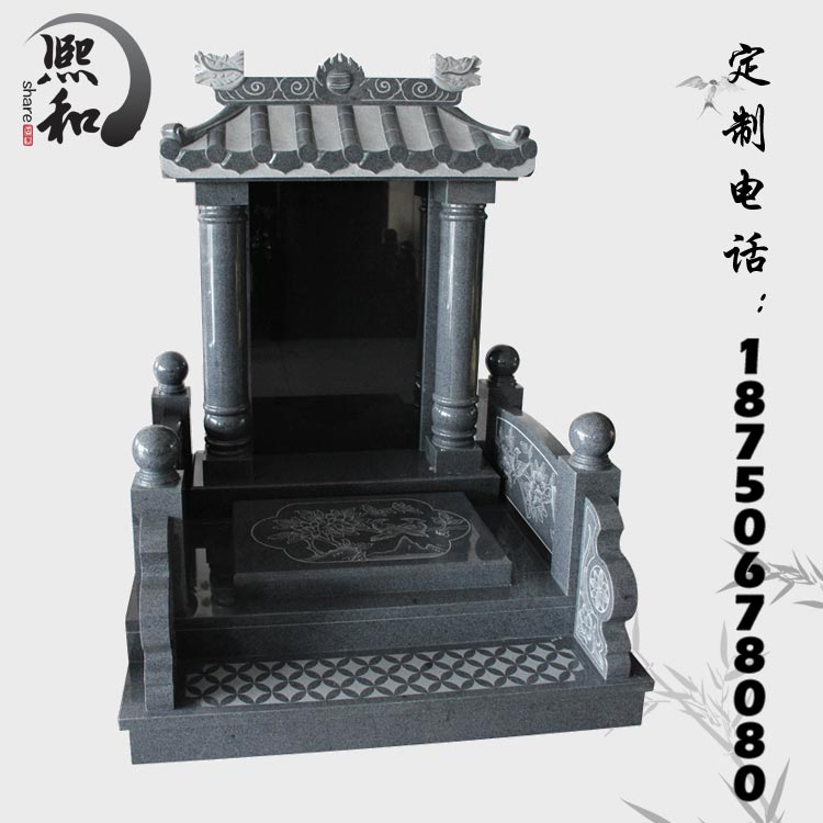 沈阳市墓碑石材价格，花岗岩墓碑，驮石碑的