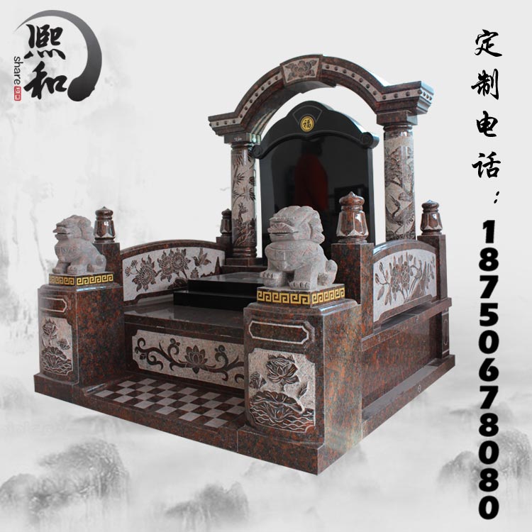 墓碑石材批发，墓碑式样，新款墓碑