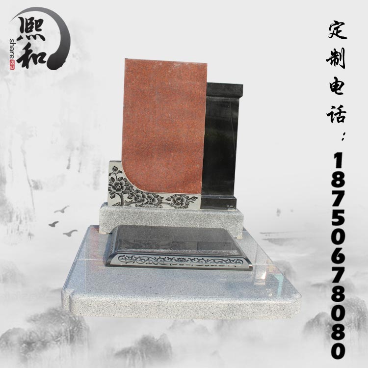 墓碑雕石碑，黑色大理石墓碑，墓碑石碑定做