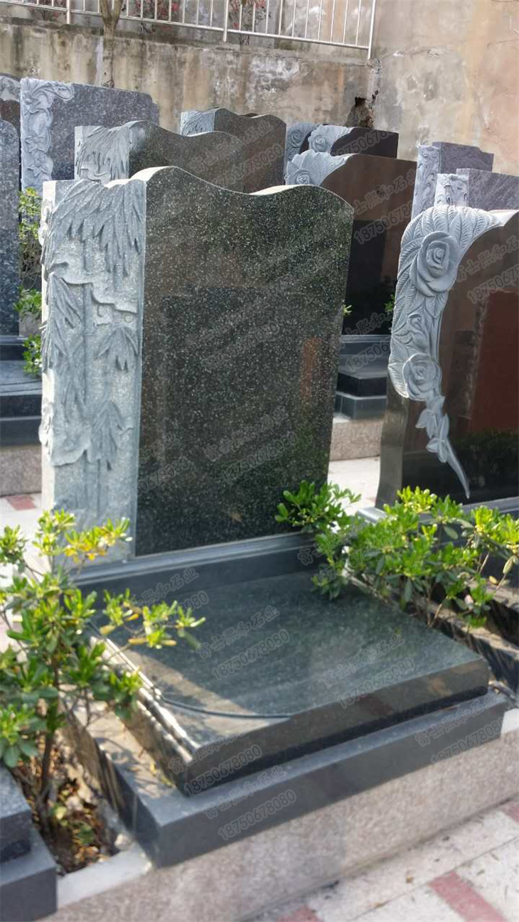 花岗岩墓碑,陵园墓碑