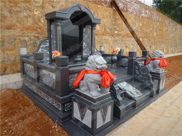 家族墓碑,山西黑墓碑