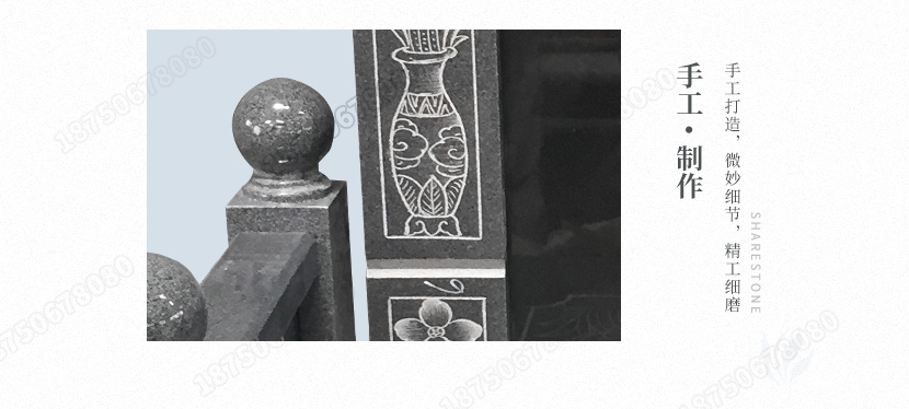 云南山西黑墓碑批发