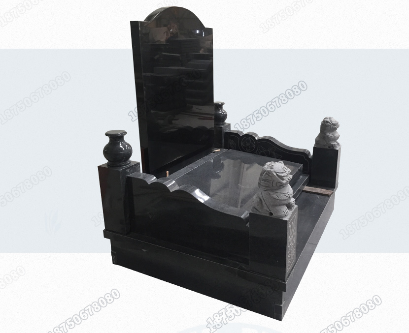 墓碑的碑柱,墓碑的花纹,墓碑的扶手