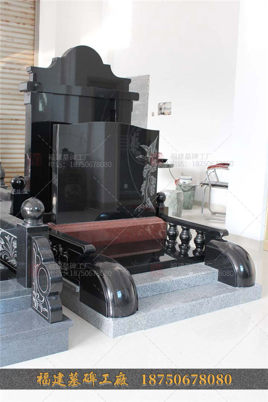 陵园墓碑一套多少钱,花岗岩墓碑,山西黑墓碑
