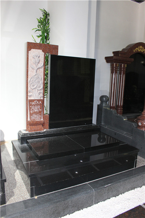 山西黑艺术公墓碑