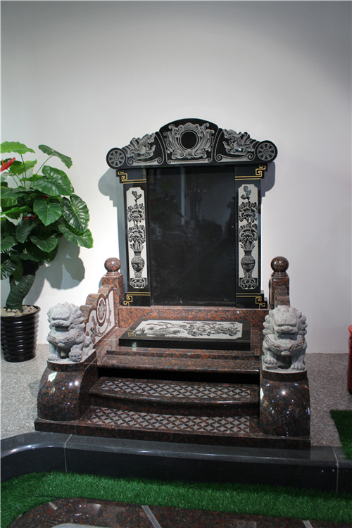 山西黑墓碑款式