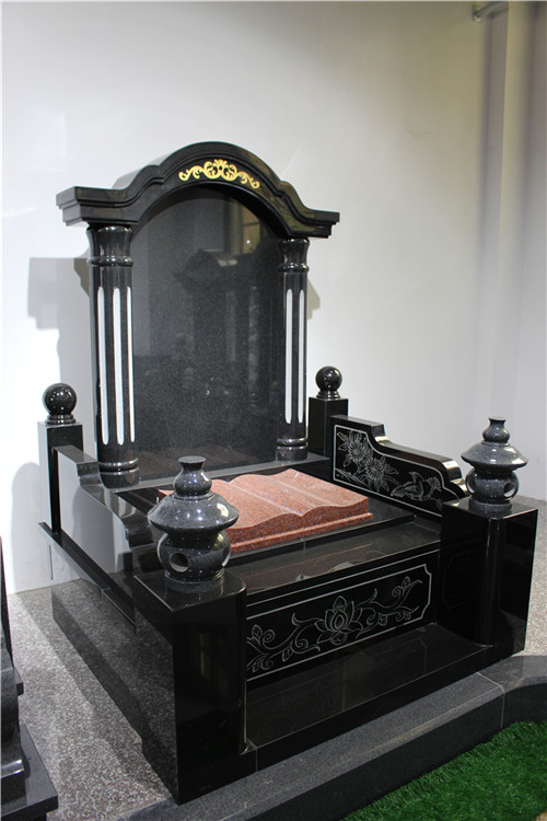 山西黑传统墓碑款式
