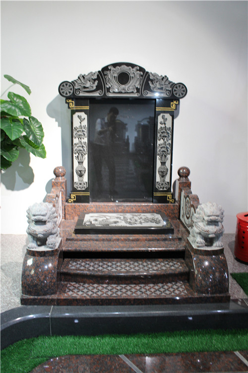 花岗岩传统墓碑