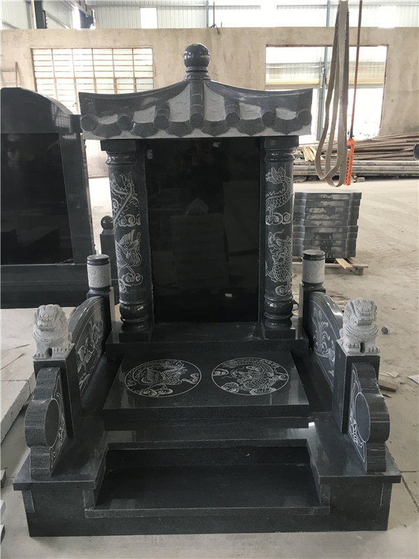 现代屋檐式墓碑