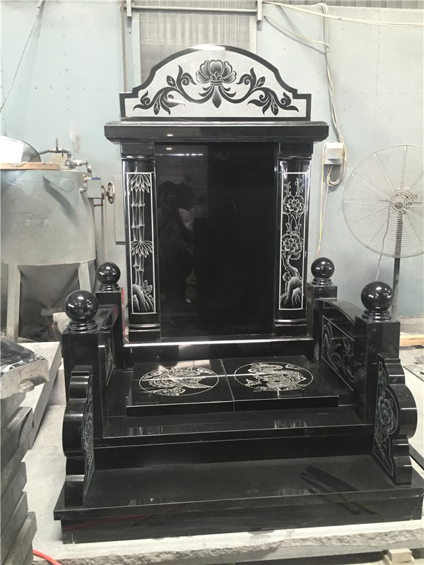 山西黑合葬墓碑