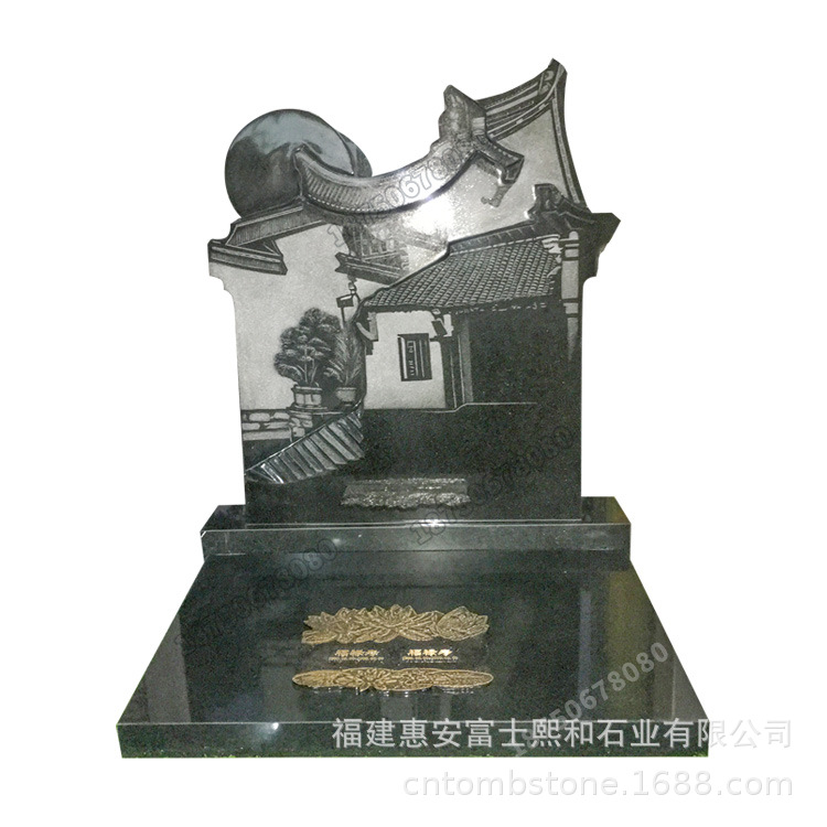 影雕墓碑