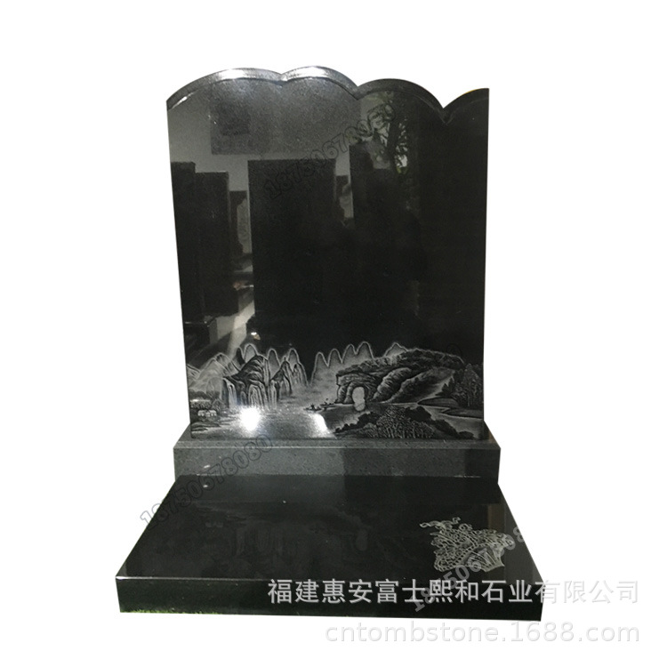 影雕墓碑