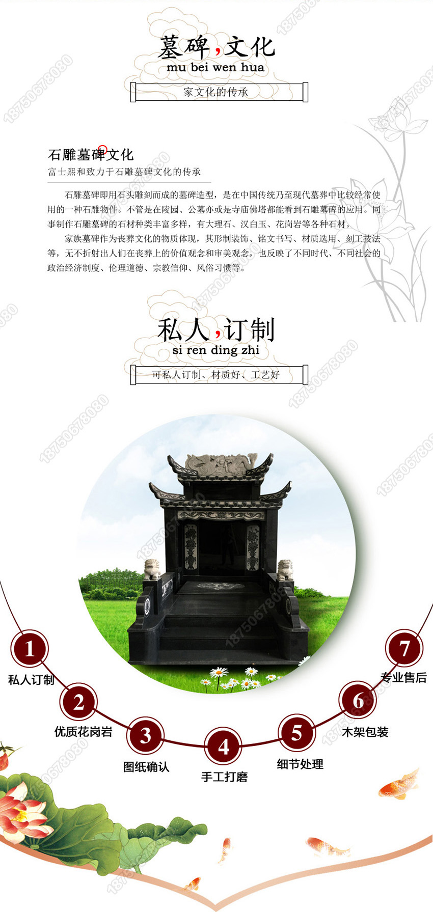 家族墓碑的样式