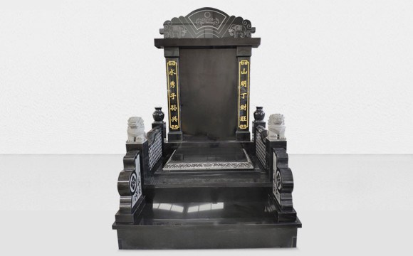 立石碑上面的对联