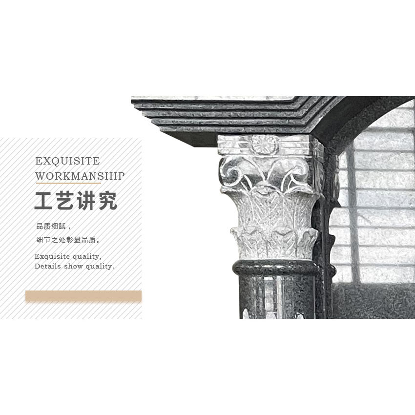 墓碑碑柱图案