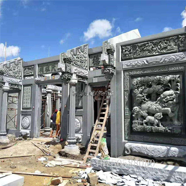 祠堂浮雕墙